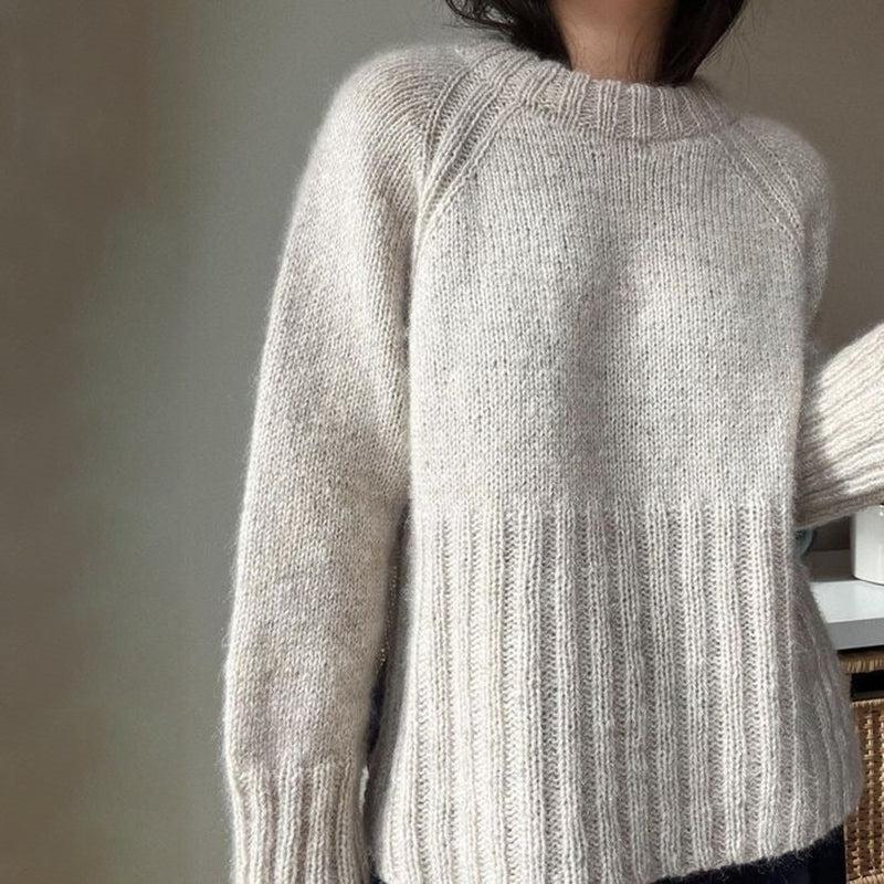 Dames Sweatshirt Zachte Raglan Trui Stijlvol