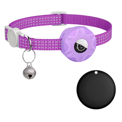 Slimme Locatietracker voor Honden en Katten met Reflecterend Halsband – Android – Compact & Waterdicht – 8-10 Maanden Batterijduur