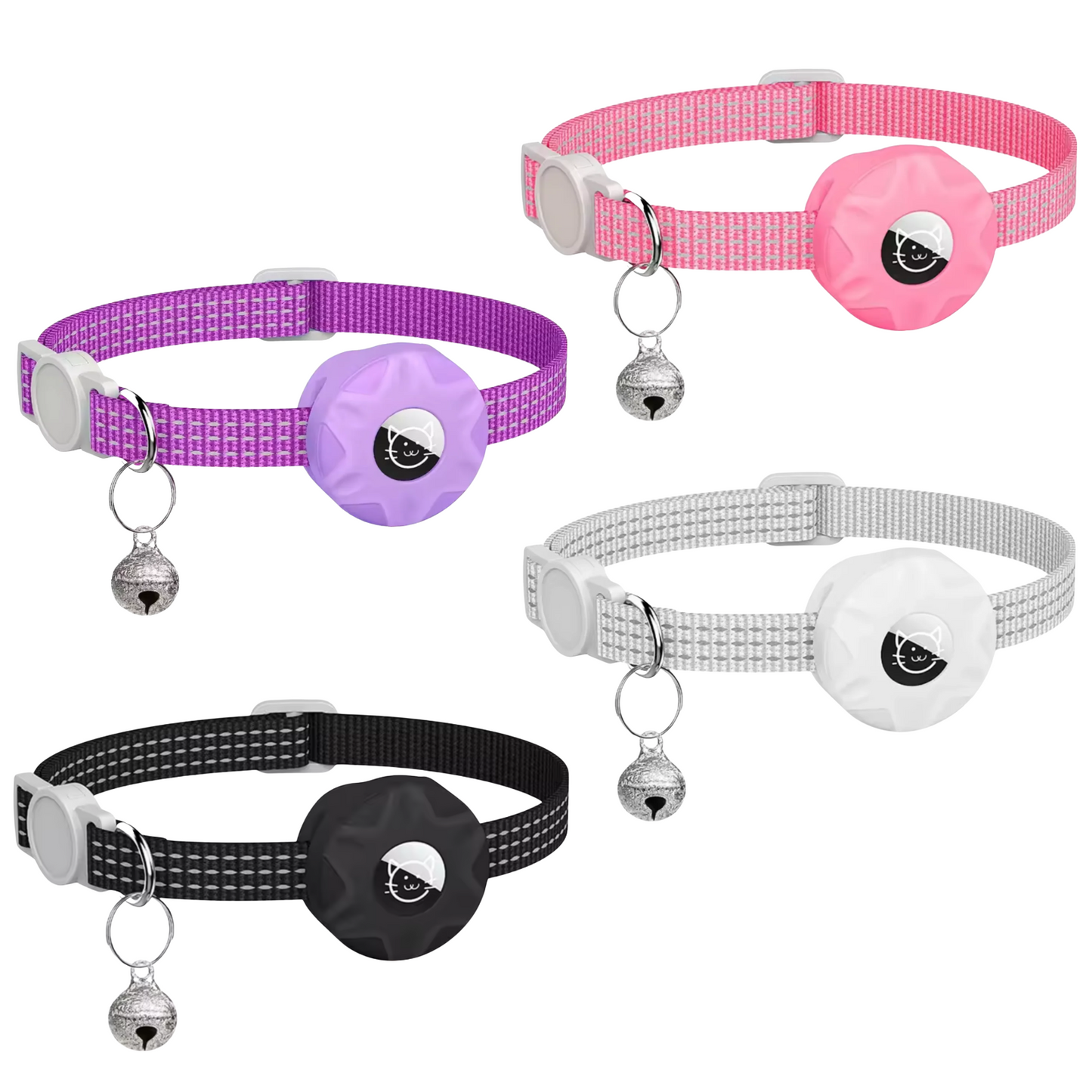 Slimme Locatietracker voor Honden en Katten met Reflecterend Halsband – Android – Compact & Waterdicht – 8-10 Maanden Batterijduur