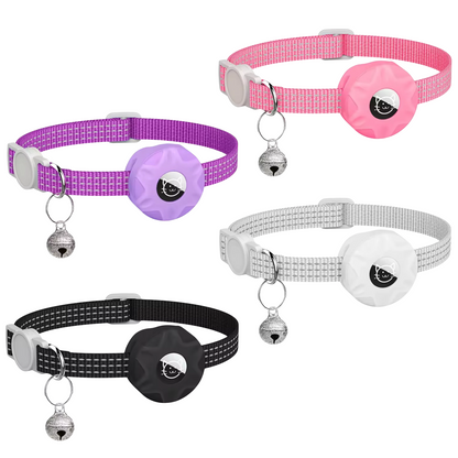 Slimme Locatietracker voor Honden en Katten met Reflecterend Halsband – Android – Compact & Waterdicht – 8-10 Maanden Batterijduur