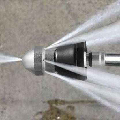Hogedruk Afvoerreinigers-Sproeikop 1/2"-3/4" met Achterwaartse Waterjets voor Verstopte Leidingen