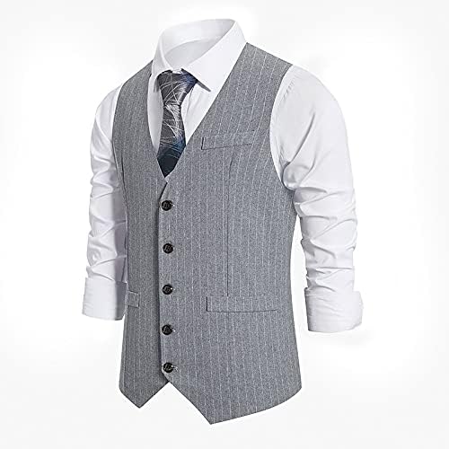 Adriano | Comfortabele Gilet met Ritszakken