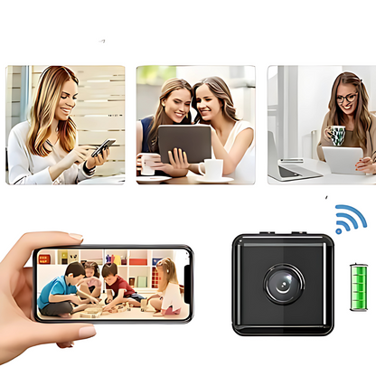 WiFi Beveiligingscamera 1080P HD met Nachtzicht Binnen & Buiten