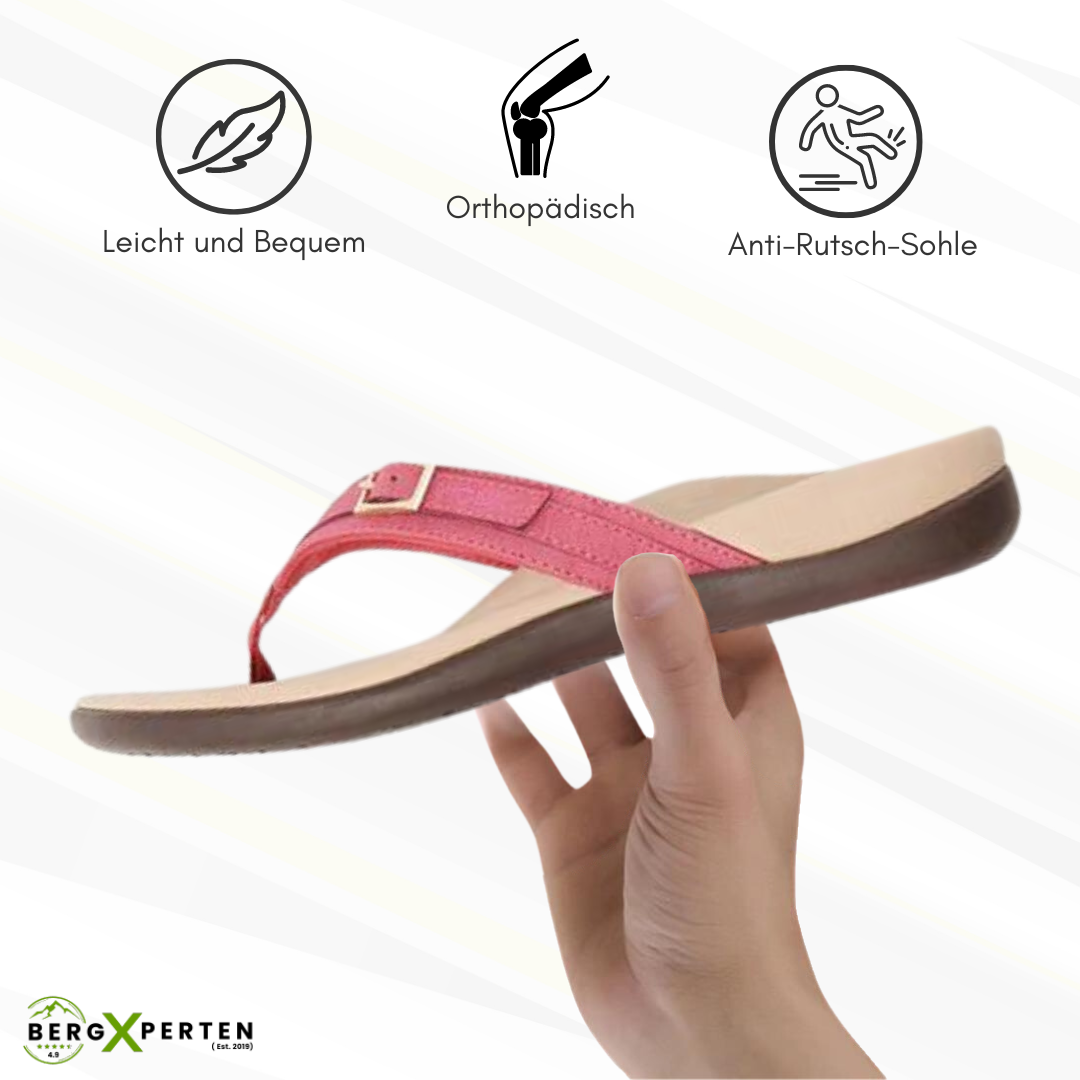 Orthopedische Comfortsandalen voor Dames — Ergonomische Voetondersteuning met Antislipzool