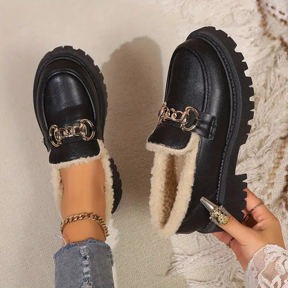 Dames Kettingloafers van Katoen Comfortabel en Stijlvol