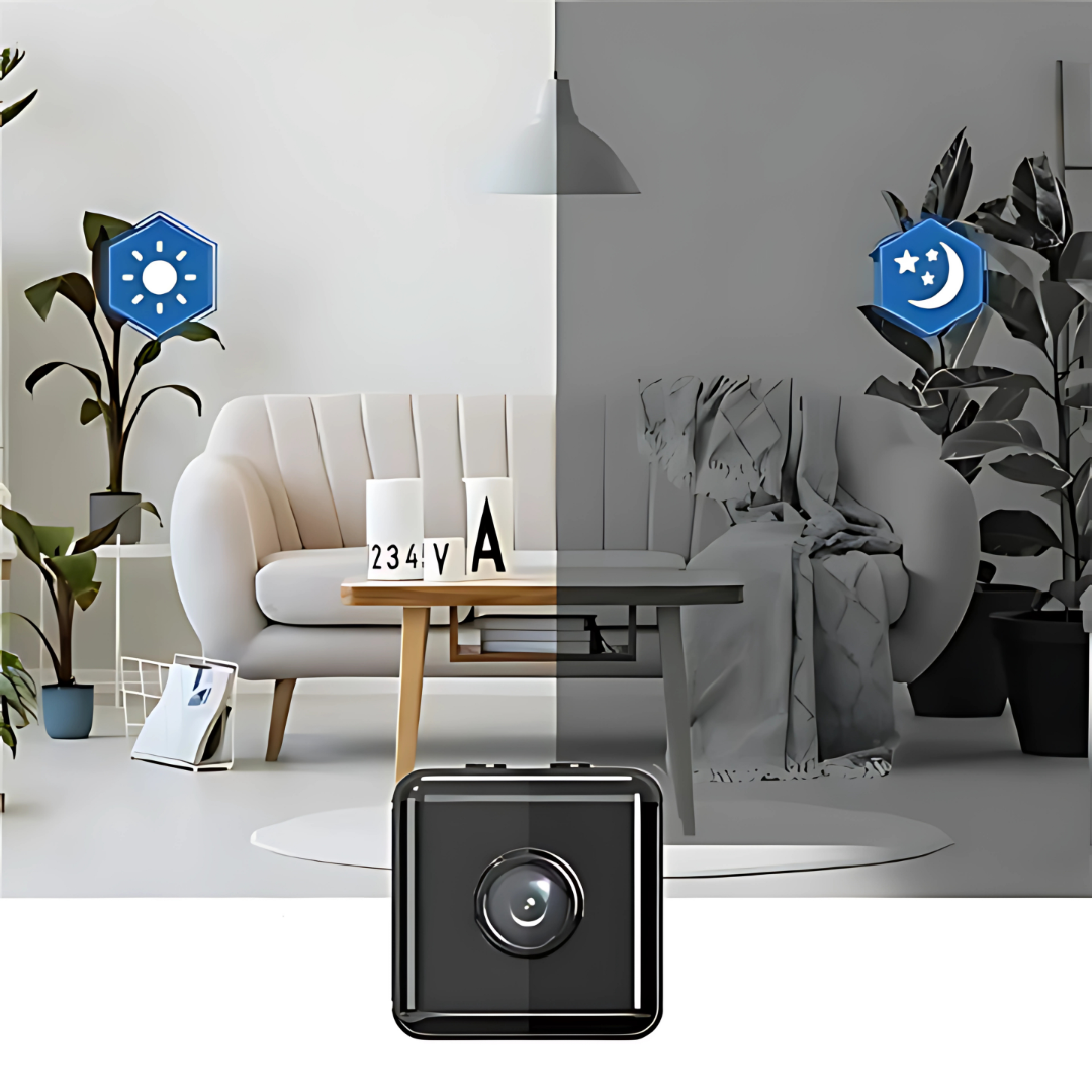 WiFi Beveiligingscamera 1080P HD met Nachtzicht Binnen & Buiten