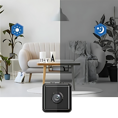 WiFi Beveiligingscamera 1080P HD met Nachtzicht Binnen & Buiten