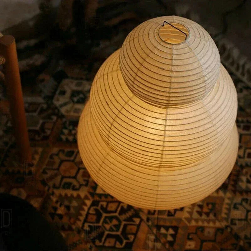 Vloerlamp Rijstpapier Japans Design Wit 40cm Sfeerverlichting Woonkamer Slaapkamer