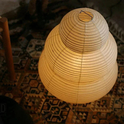 Vloerlamp Rijstpapier Japans Design Wit 40cm Sfeerverlichting Woonkamer Slaapkamer
