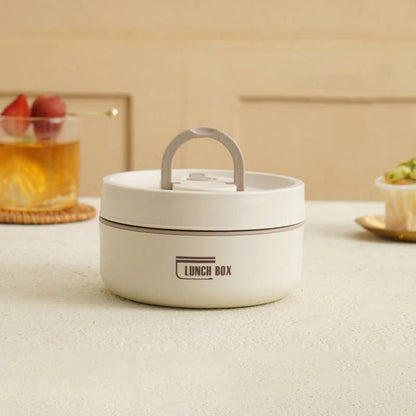 Geïsoleerde Lunchbox met Vacuümtechnologie – Houdt Eten Tot 4 Uur Warm – Lekvrij RVS Ontwerp – Ideaal voor School en Werk