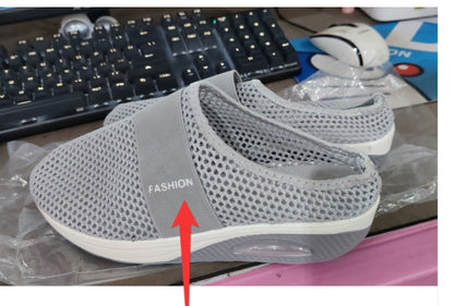 Dames Comfortabele Orthopedische Sneaker Mesh Loop Schoen