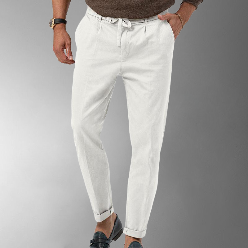 Linnen Broek Zomerkleurig Comfortabel Licht