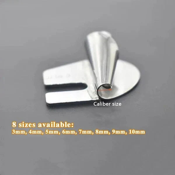 Spiraalzoomvoet Set 8 Delig RVS 3-10mm Naaimachine Accessoire