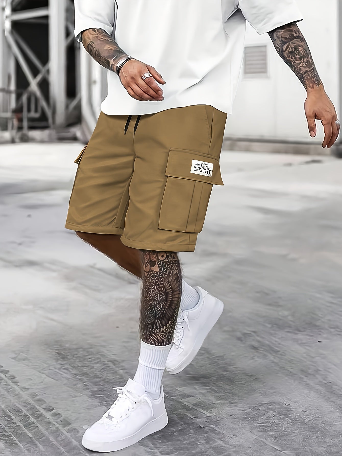 Heren Shorts Cargo Zomer Broek Lichtgewicht