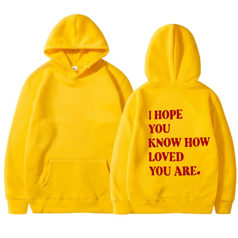 Dames Hoodie Zwart met Self Love Print Trendy Design