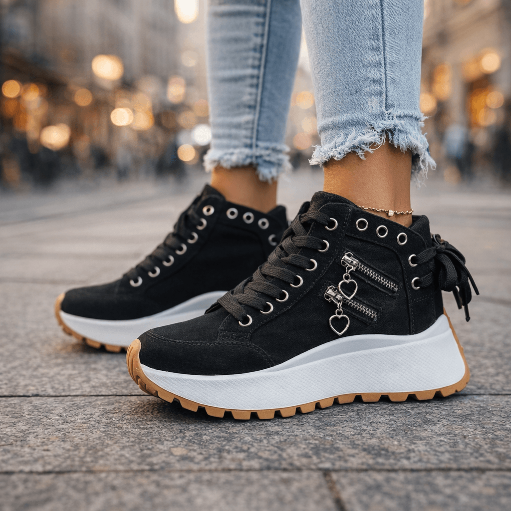 Dames Chunky Sneakers Comfortabele Pasvorm
