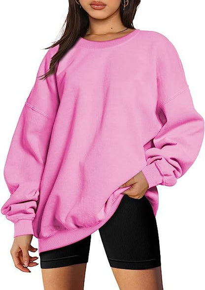 Dames Trui Oversized Ronde Hals Zacht en Comfortabel