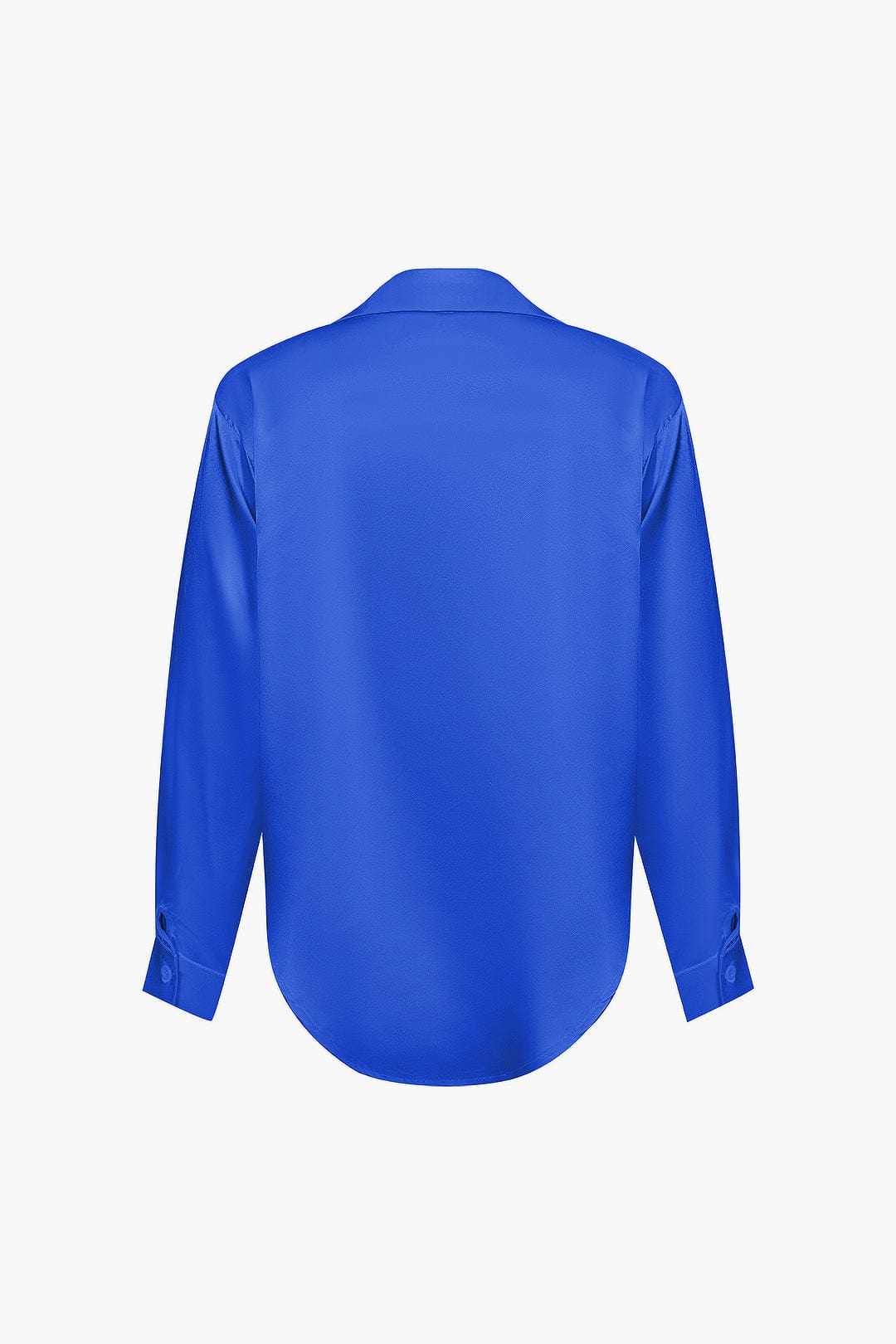 Vrouwelijke Blouse van Satijn Lang Mouw Elegant Model