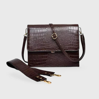 Schoudertas Crossbody Diek Maxi Croc Leer