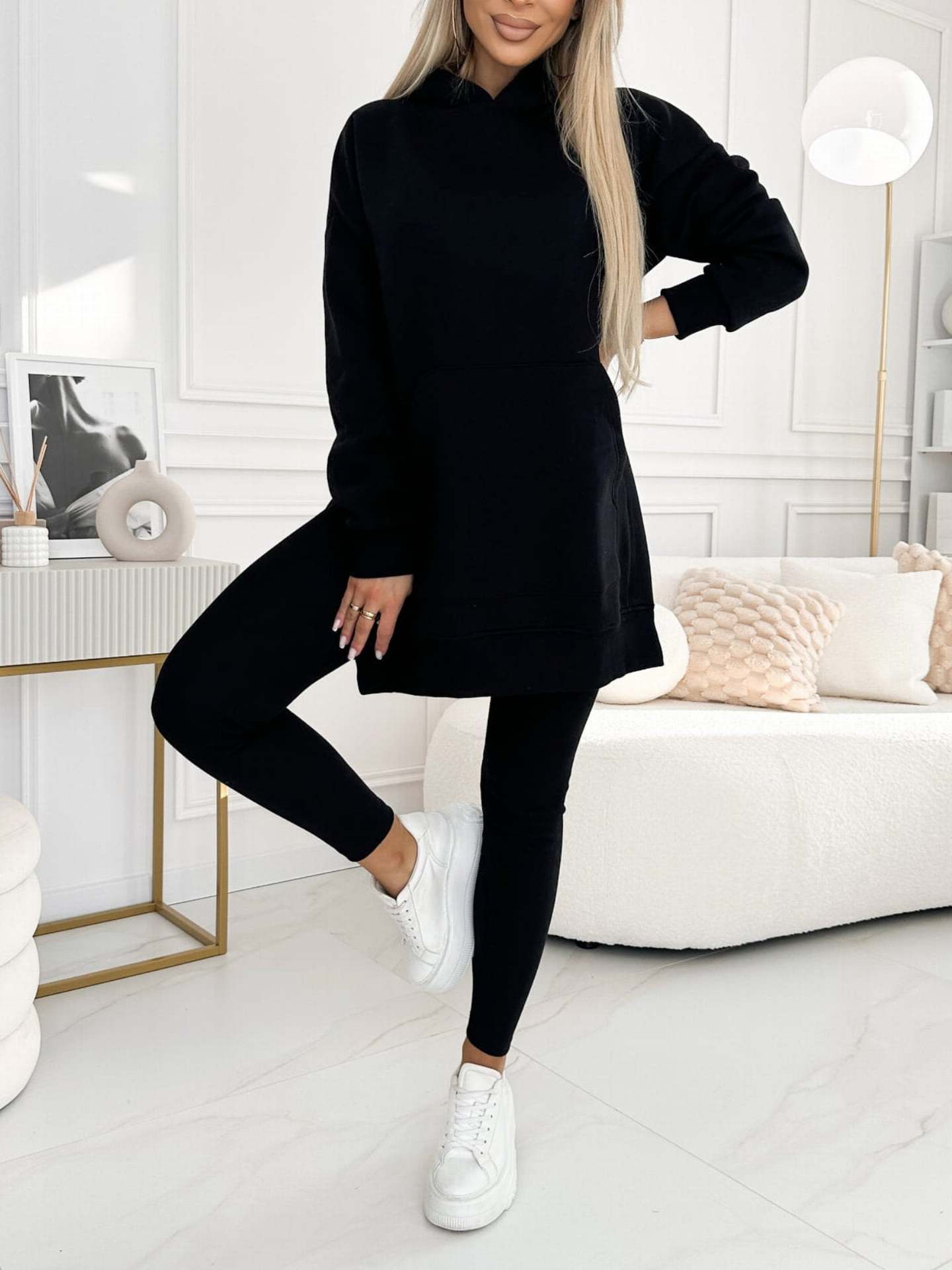 Dames Lounge Set - Zachte Hoodie en Joggingbroek