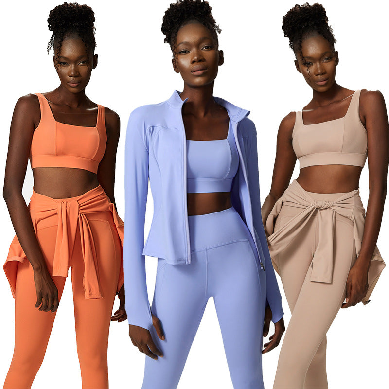 Dames Sportset 3-Delig Zacht en Stijlvolle Sportkleding