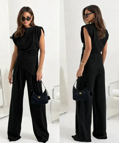 Vrouwelijke Jumpsuit Sportief Model Perfecte Pasvorm