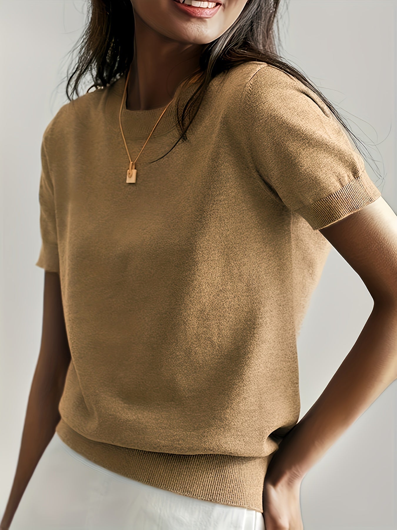 Dames T-Shirt Comfortabele Stijlvolle Top