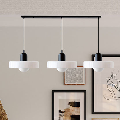 Luccon Triple Hanglamp Glas G9 Retro Kleuren Eettafel Woonkamer Design Verlichting Meerlamp