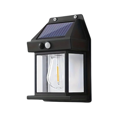 Solarlamp Buiten Bewegingssensor Scandinavisch Design 3W LED IP44 12 Uur