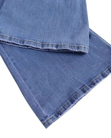 Dames Jeans Comfortabele Stretch Broek