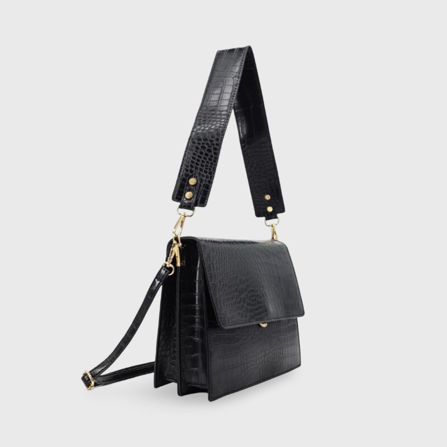 Croc Schoudertas Crossbody Compact voor Dagelijks Gebruik