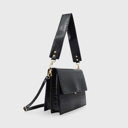 Croc Schoudertas Crossbody Compact voor Dagelijks Gebruik