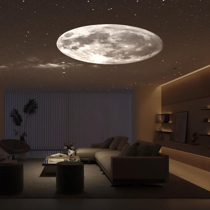 Sterrenprojector voor Slaapkamer LED Galaxy Projectorlamp met Timer Zwart/Wit