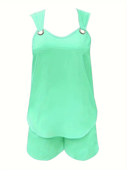 Zomerse Tweedelige Set Elegant Ivy Jurk