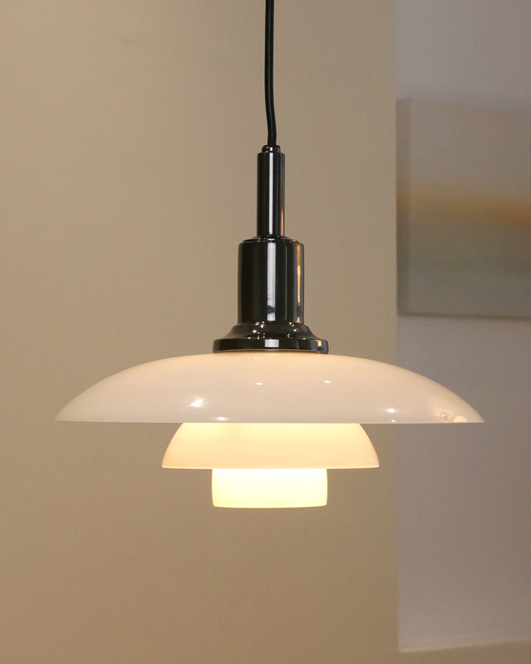 Hanglamp Glas Rond Scandinavisch Wit LED Woonkamer Eetkamer Slaapkamer Modern