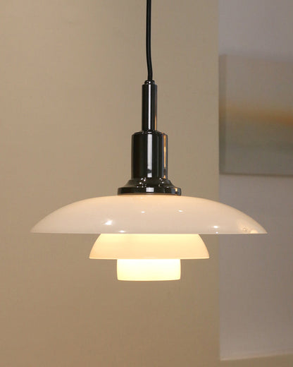 Hanglamp Glas Rond Scandinavisch Wit LED Woonkamer Eetkamer Slaapkamer Modern