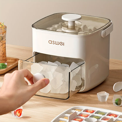 IJsblokjesmachine met IJsbollen Elektrisch voor op het Aanrecht Grote Capaciteit Keuken