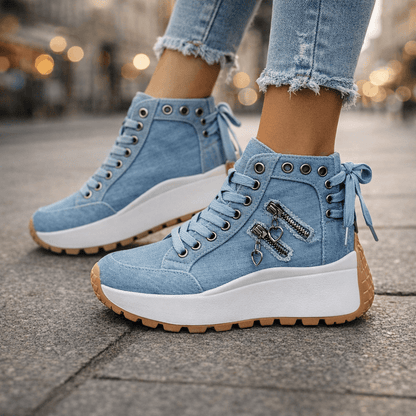 Dames Chunky Sneakers Comfortabele Pasvorm