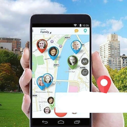 Compacte GPS-Tracker – Realtime Locatievolging voor Kinderen, Huisdieren en Waardevolle Spullen