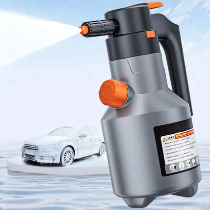 Elektrische Schuimspuitfles Auto Draadloos 22 x 30,5 cm Verstelbare Nozzle Wasbeurt Voertuigonderhoud