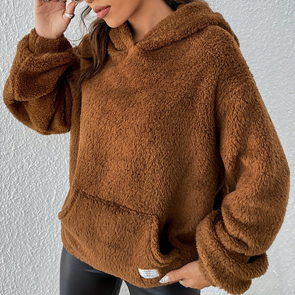 Dames Teddy Hoodie Zacht en Stijlvol
