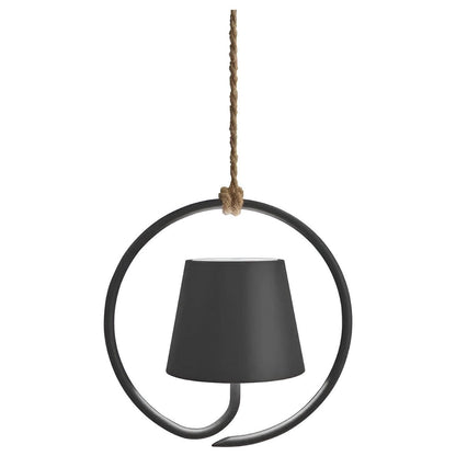 Hanglamp Draadloos Oplaadbaar LED Retro Metaal Zwart Wit Pendellamp Modern