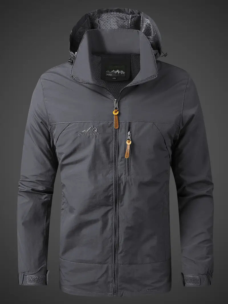 Waterdichte Heren Outdoor Jas Lichtgewicht en Ademend