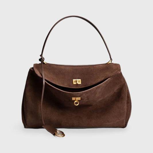 Leren Schoudertas Voor Dames - Stijlvolle Suede Design - StudioMarella