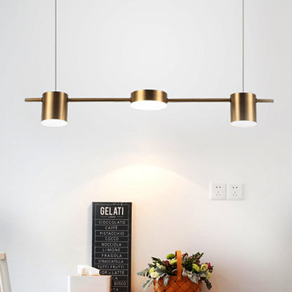 Hanglamp Aluminium Zwart Goud LED 3 5 6 Lichts Keuken Woonkamer Eetkamer Plafondlamp Spotlamp Industrieel Modern