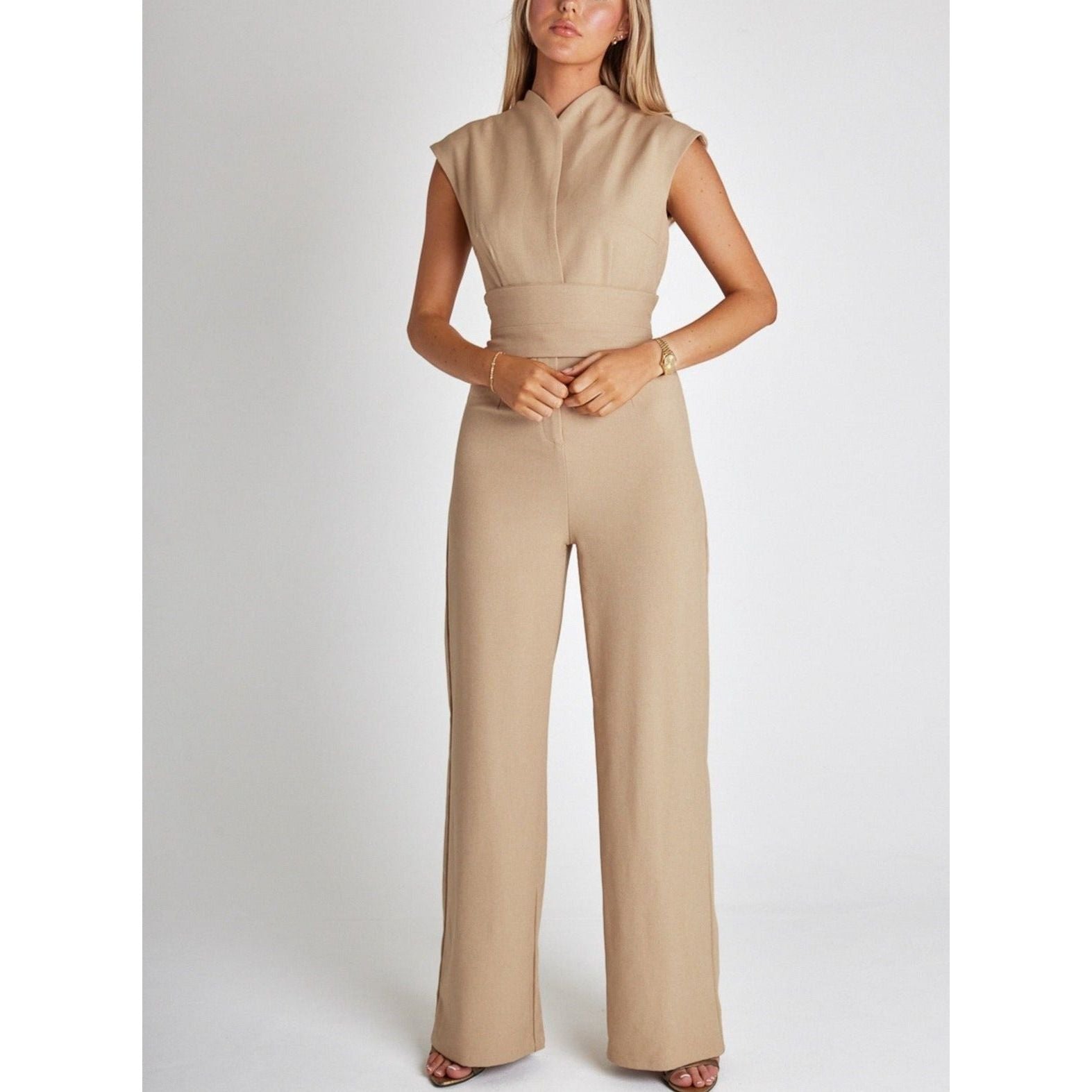 Wijde Jumpsuit met Pijpen voor Vrouw - StudioMarella