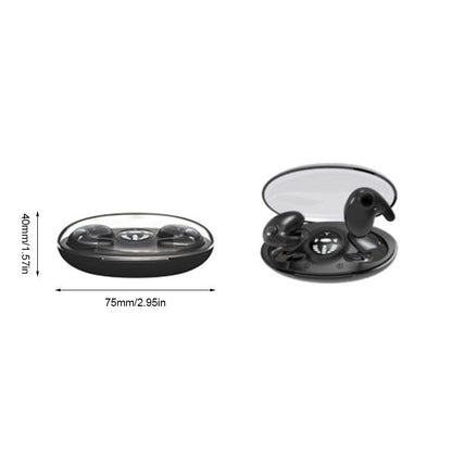 Bluetooth 5.3 Slaap Oordopjes Ultra Compact Draadloos Muziek In-Ear Onzichtbaar Geluidsdemping Handsfree Nachtrust Comfortabel Hardlopen Sport