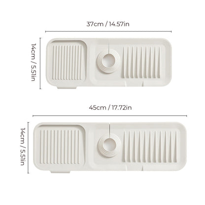 Kraanmat Siliconen Waterafvoer Anti Slip Gootsteen Bescherming Keuken Badkamer
