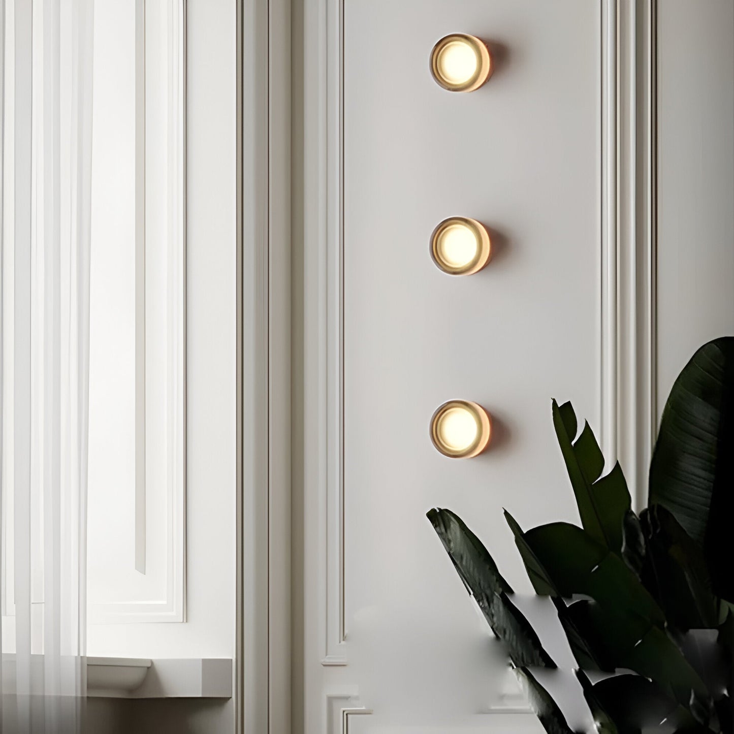 Wandlamp Met Sensor LED Dimpled Acryl Modern Nachtlamp 13,5cm