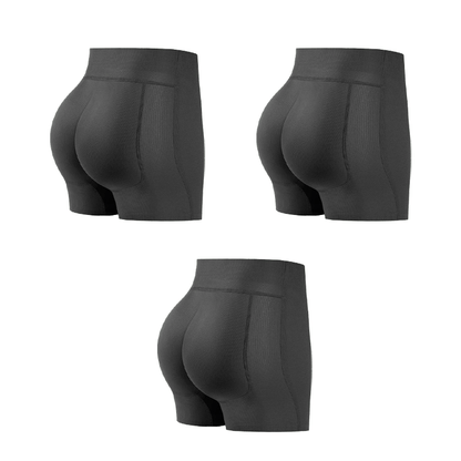 Corrigerende Shapewear Shorts met Push-Up Effect en Hoge Taille voor Bilvergroting